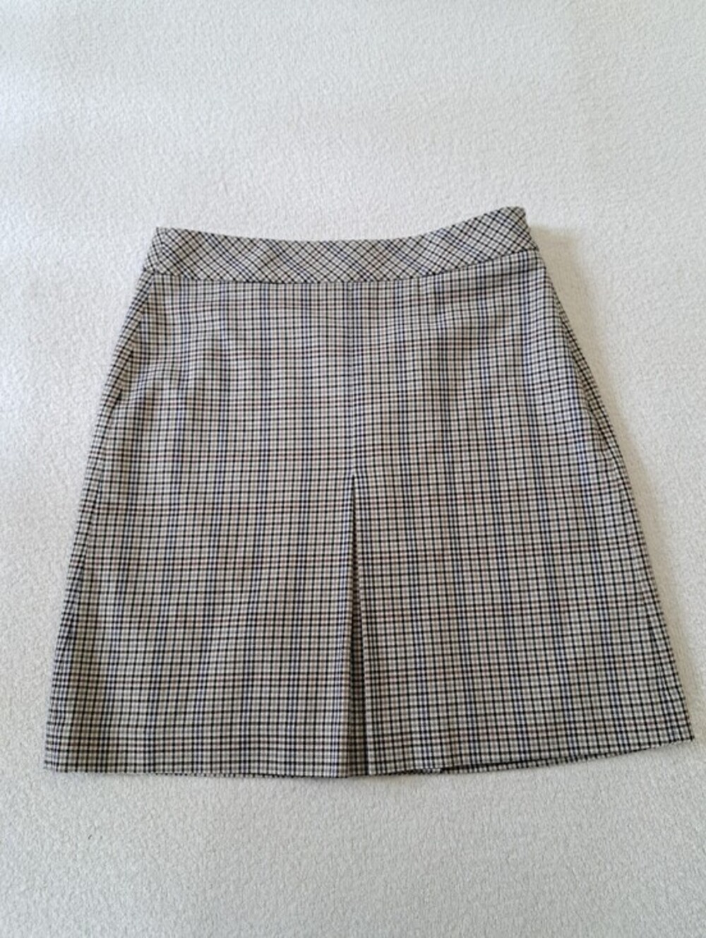 RW & Co. Plaid Mini Skirt Womens Size 4 Fully Lined High Waist Preppy Academia